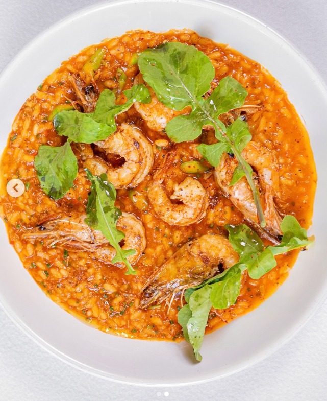 Risotto de Camarones